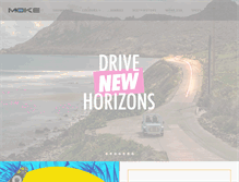 Tablet Screenshot of mokeinternational.com